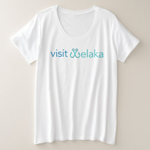 T - Shirt mit weiblicher Plus-Größe