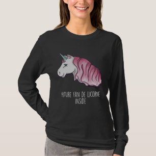 T-shirt ML „künftiger schwarzer EinhornFan insi