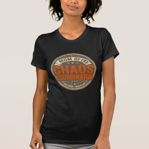 T-Shirt "Mom of Chaos Coordinator" Lustiges Shir
