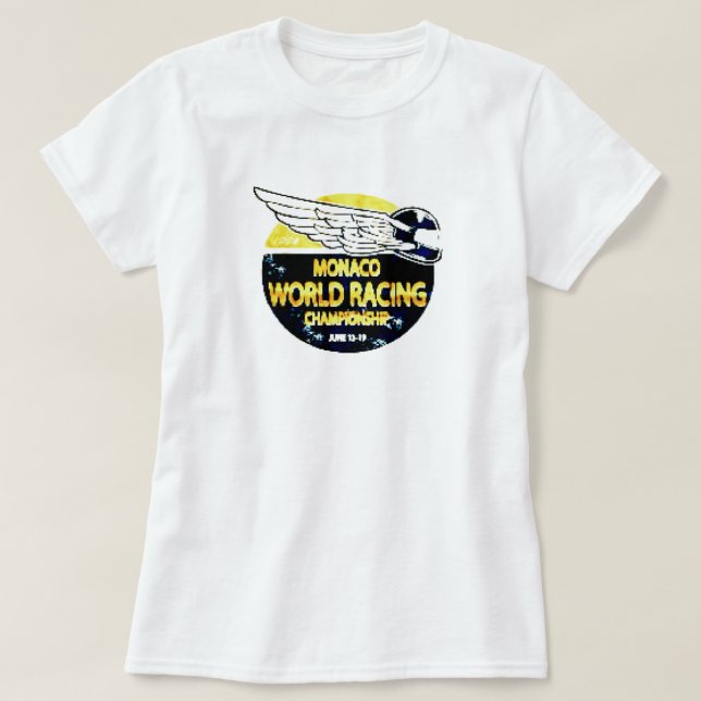 T - Shirt "MONACO RACING CHAMPIONSHIP" (Design vorne)