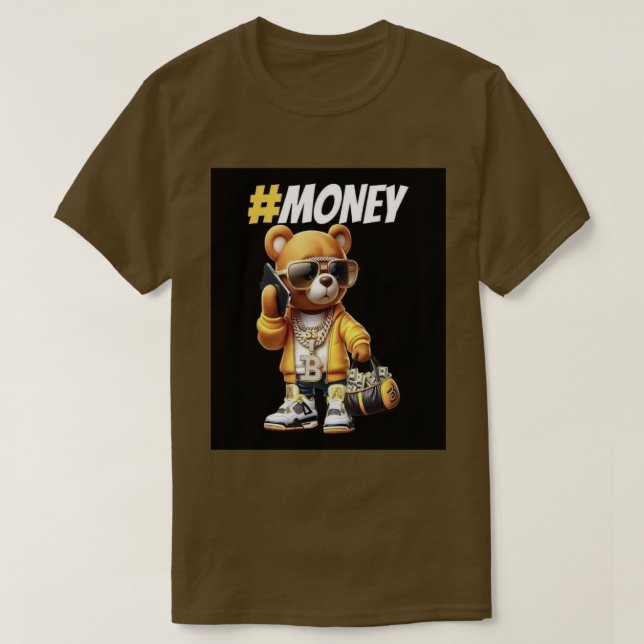 T - Shirt "Money Bear" (Design vorne)