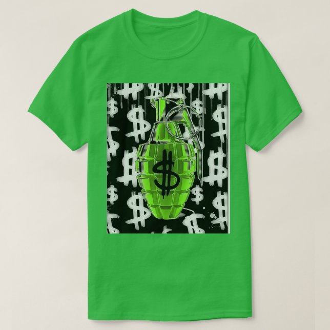 T - Shirt "Money Grenade" (Design vorne)
