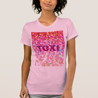 T - Shirt-Mosaik-Schein-Beschaffenheit T-Shirt