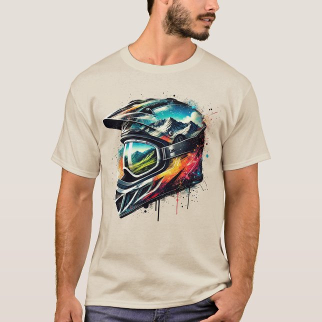T-Shirt, Motorrad-Shirt, Rider Top... T-Shirt (Vorderseite)