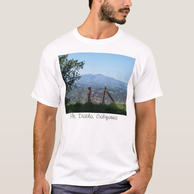 T-Shirt Mt. Diablo (Vorderseite)