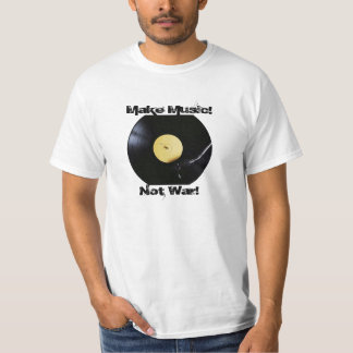 T-Shirt: Musik machen! Kein Krieg! T-Shirt