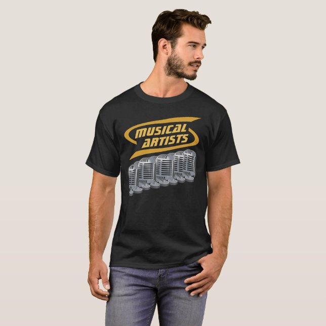 T - Shirt Musikalische Künste (Vorne ganz)