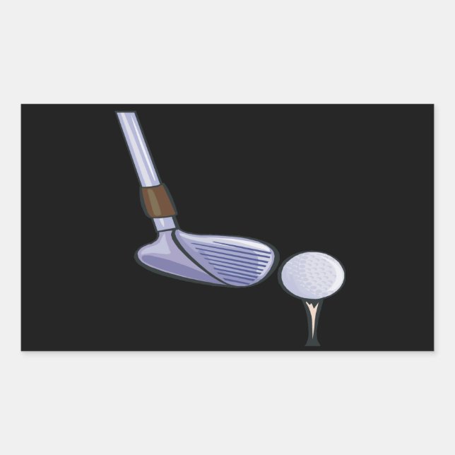 T-Shirt nach oben Rechteckiger Aufkleber (Vorderseite)