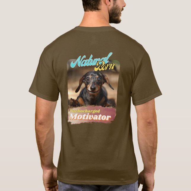 T - Shirt "Natürliches Geboren" (Rückseite)