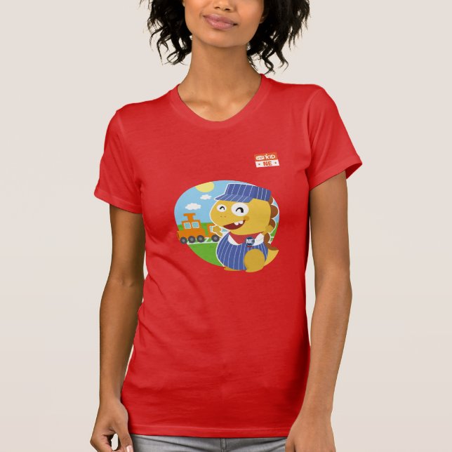 T - Shirt Nebraska VIPKID (orange) (Vorderseite)