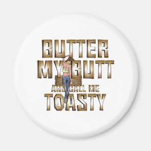 T-SHIRT nennt mich Toasty Magnete