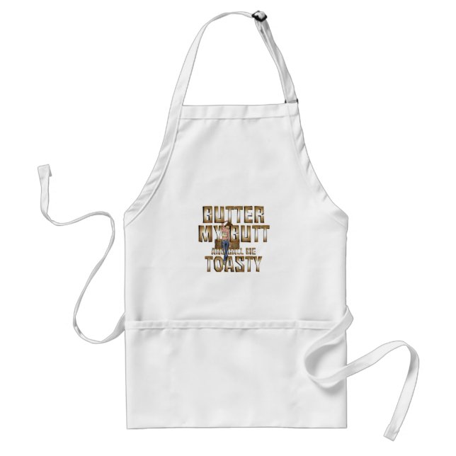 T-SHIRT nennt mich Toasty Schürze (Vorne)