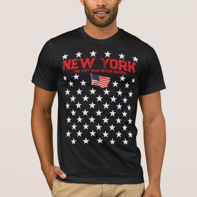 T - Shirt New York USA (Vorderseite)