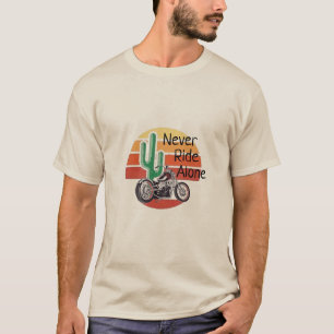 T - Shirt nie alleine fahren