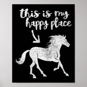 T-Shirt Niedlich Reiten für Damen - Reiten - Reite Poster