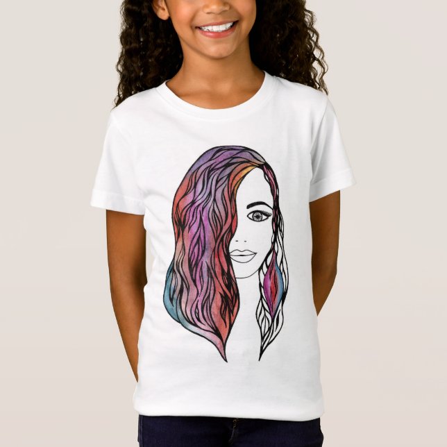 T - Shirt niedlicher Frauen mit Bild (Vorderseite)