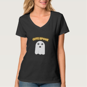 T-Shirt Niedlicher Spuk Minimalistischer Kawaii-