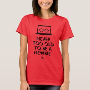 T - Shirt: Niemals alt (rot) T-Shirt
