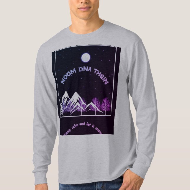 T - Shirt Night and Moon (Vorderseite)