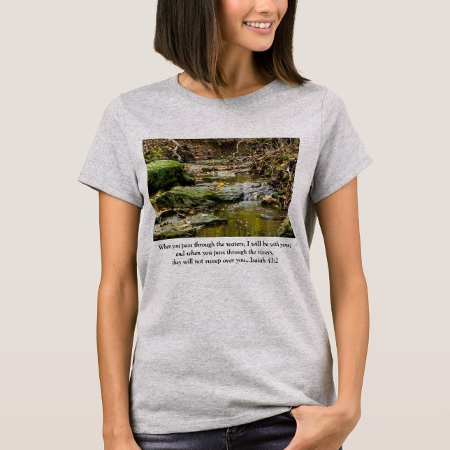 T - Shirt "North Week Creek Landscape" (Vorderseite)