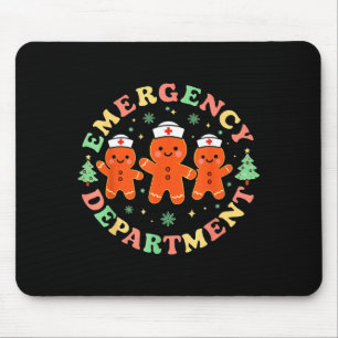 T-Shirt Notaufnahme Lebkuchen-Nurse Chris Mousepad