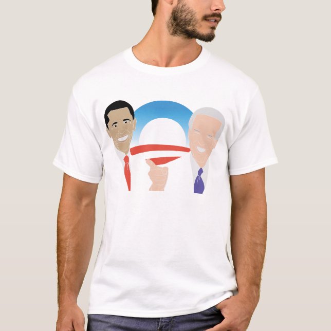 T-Shirt Obama Biden '08 (Vorderseite)