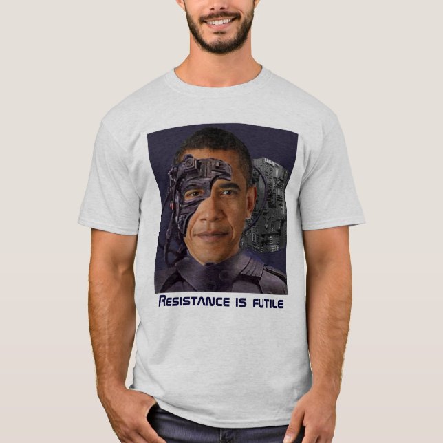 T - Shirt Obama Borg (Vorderseite)