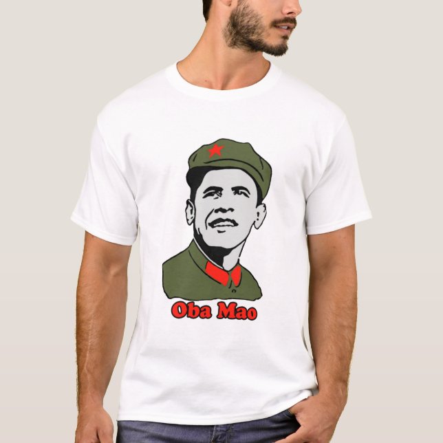 T - Shirt Obama Mao (Vorderseite)