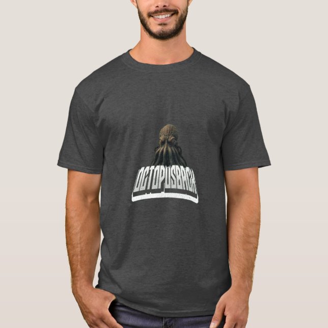 T-Shirt-Octopusback für Männer T-Shirt (Vorderseite)