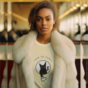 T - Shirt - Ode zur Liebe Katze von Poet Adiela Ak