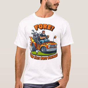 T-Shirt-Off-Golfspielen mit Stil T-Shirt