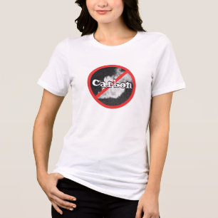T-Shirt ohne CO2-Fußabdruck Tri-Blend Shirt