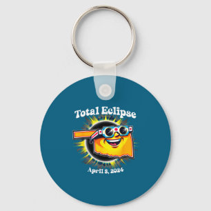 T-Shirt Oklahoma Eclipse Brille Sonnenfinsternis Schlüsselanhänger
