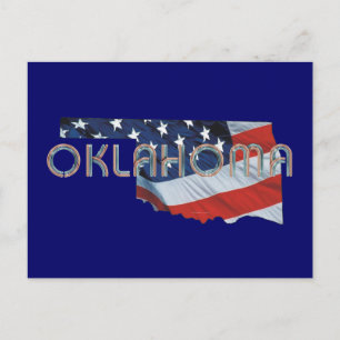 T-SHIRT Oklahoma Patriot Postkarte