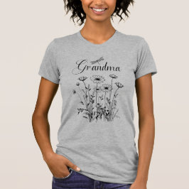 T - Shirt - Oma Wildblume Dragonfly
