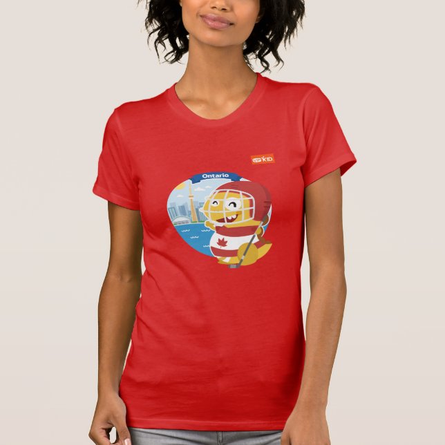 T - Shirt Ontarios VIPKID (orange) (Vorderseite)