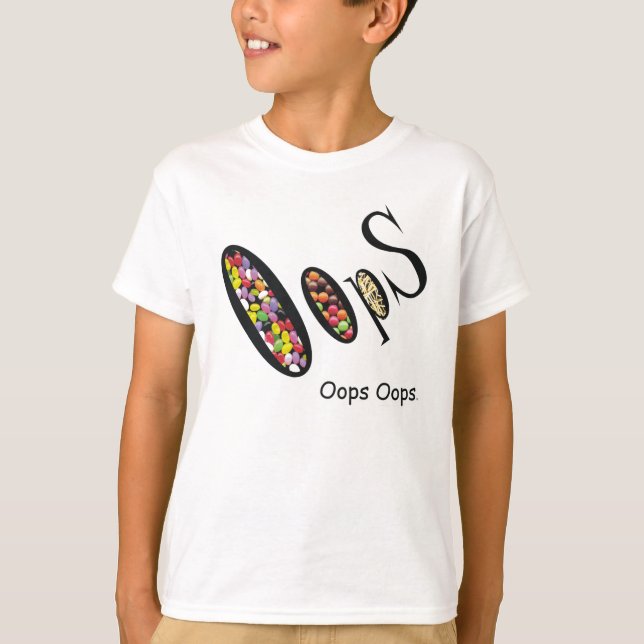 T-SHIRT Oops Oops Oops (Vorderseite)