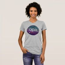T - Shirt OPA-Logo-farbige Waschung