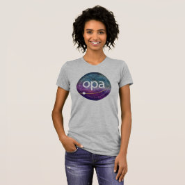 T - Shirt OPA-Logo-farbige Waschung