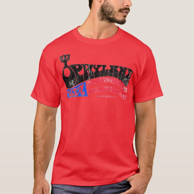 T - Shirt Opryland USA - Nashville, TN Retro Count (Vorderseite)