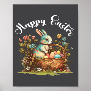 T-Shirt Osterhase Frohen Ostertag Poster