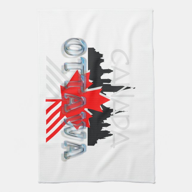 T-SHIRT Ottawa Handtuch (Vertikal)