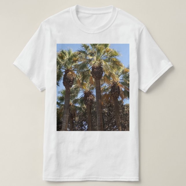 T - Shirt Palm Trees (Design vorne)