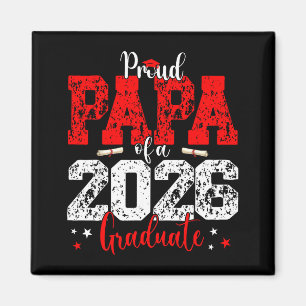 T-Shirt Papa Senior Stolzer Papa Klasse Magnet