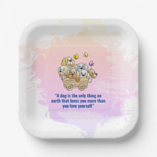 T - Shirt Pappteller