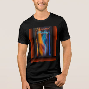 T - Shirt paranoid denken Tri-Blend-Shirt