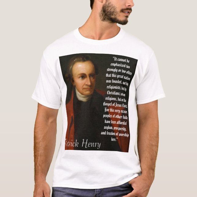 T-Shirt Patrick Henry (Vorderseite)