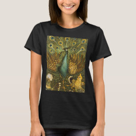 T - Shirt Pauw-met-kippen Theo-van-Hoytema