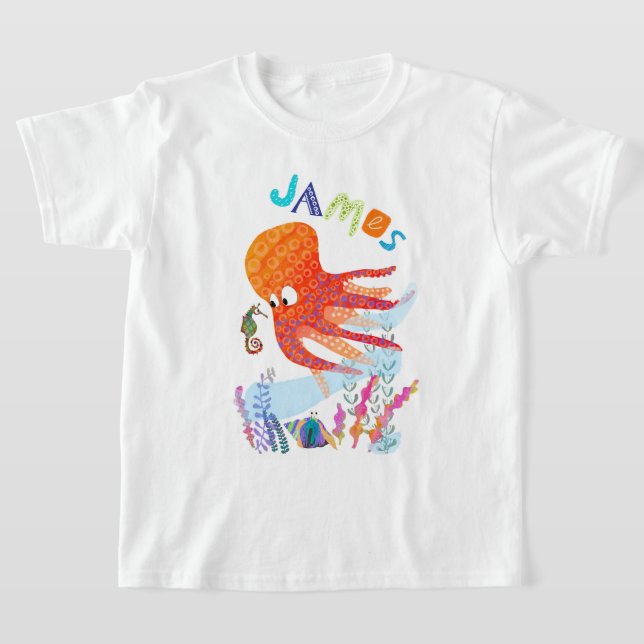 T - Shirt personalisiert Ocean Friends (Ablage )