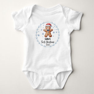 T - Shirt - Personalisiertes Baby's First Xmas 202